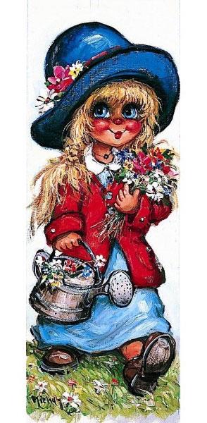 Margot 63T286 Little Florist tapestry canvas