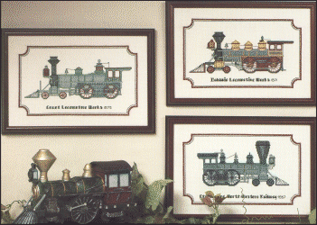 Antique Trains Trio