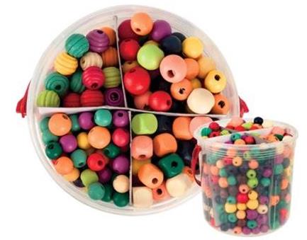 Assorted Wooden Beads