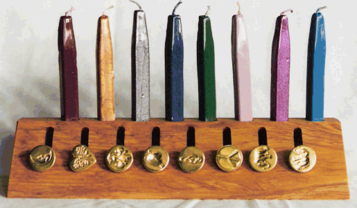 Sealing Wax Display