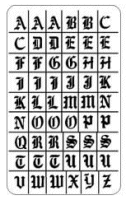 Old English Alphabet