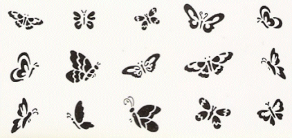 Butterfly Etch Stencil