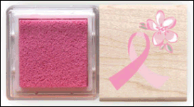 think Pink Stamp & Stamp Pad