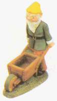 Gnome with Wheelbarrow