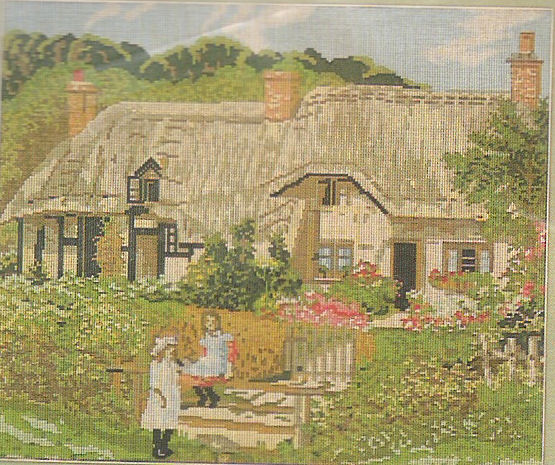 English Cottage Tapestry kit