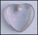 Light Amethyst Cabochon Heart