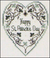 St Patrick's Day Heart