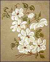 Clematis tapestry canvas