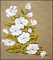 Mountain Lily tapestry canvas