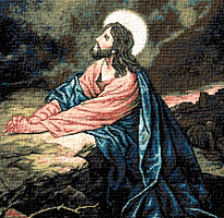 Krif # 080 - Jesus in Gethsemane Garden