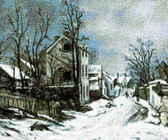 Krif # 124 - Winter in Barbizon (Andreescu)