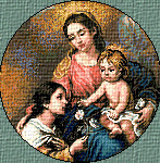 Krif 145 - Virgin and Child from the painting by Murillo