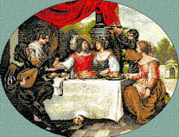 Krif 162 Parable of the Prodigal Son tapestry from the painting by Murillo