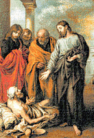 Krif 167 The Bathing Place tapestry from the painting by Murillo