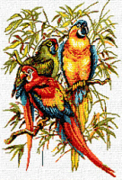 Krif 335 Parrots tapestry canvas