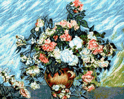Krif # 396 - Floral Van Gogh