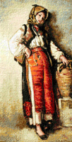 Krif # 470 - The Peasant with the Cruse (Grigorescu)