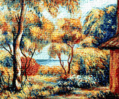 Krif # 515 - Scenery to Cagnes 1 (Renoir)