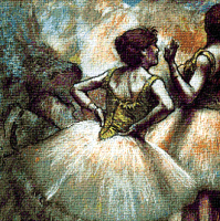 Krif # 537 - White Dancers (Degas)