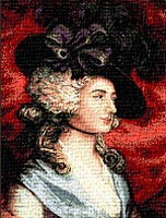 Krif # 640 - Mrs Siddons (Gainsborough)