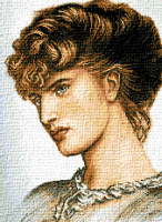 Krif # 710 - Lady's Portrait (Rossetti)