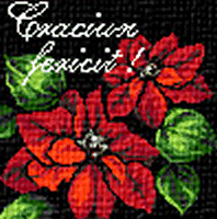 Krif # 789 - Christmas Flowers