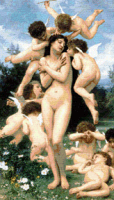 Krif # 1024 - Spring (Bouguereau)