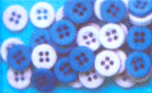 Blue Two Tone Buttons