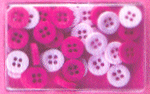 Pink Two Tone Buttons