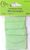 Green Mini Envelopes