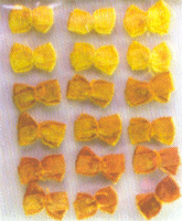 Yellow Bitty Bows