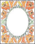 Tiger Lily Frame