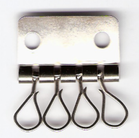 4 Hook Key Plate