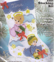 Angel Felt Stocking Kit