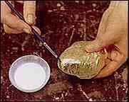 Turning a stone to gold - step #12