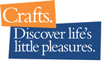 Crafts.  Discover life's little pleasures logo.